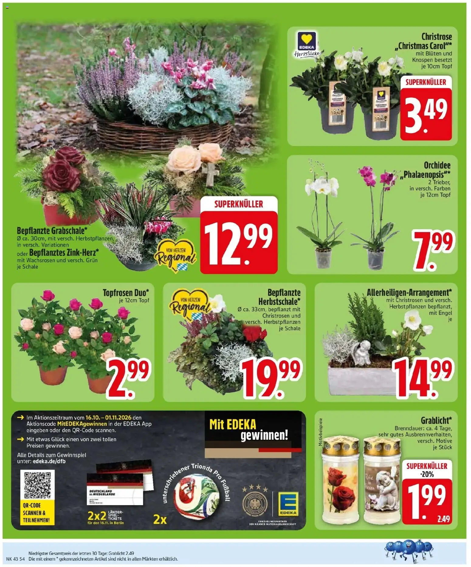 Edeka Prospekt Krün (ab 19.10.2026) » Angebote Online | Seite: 6 | Produkte: Spiel, Orchidee, Fußball