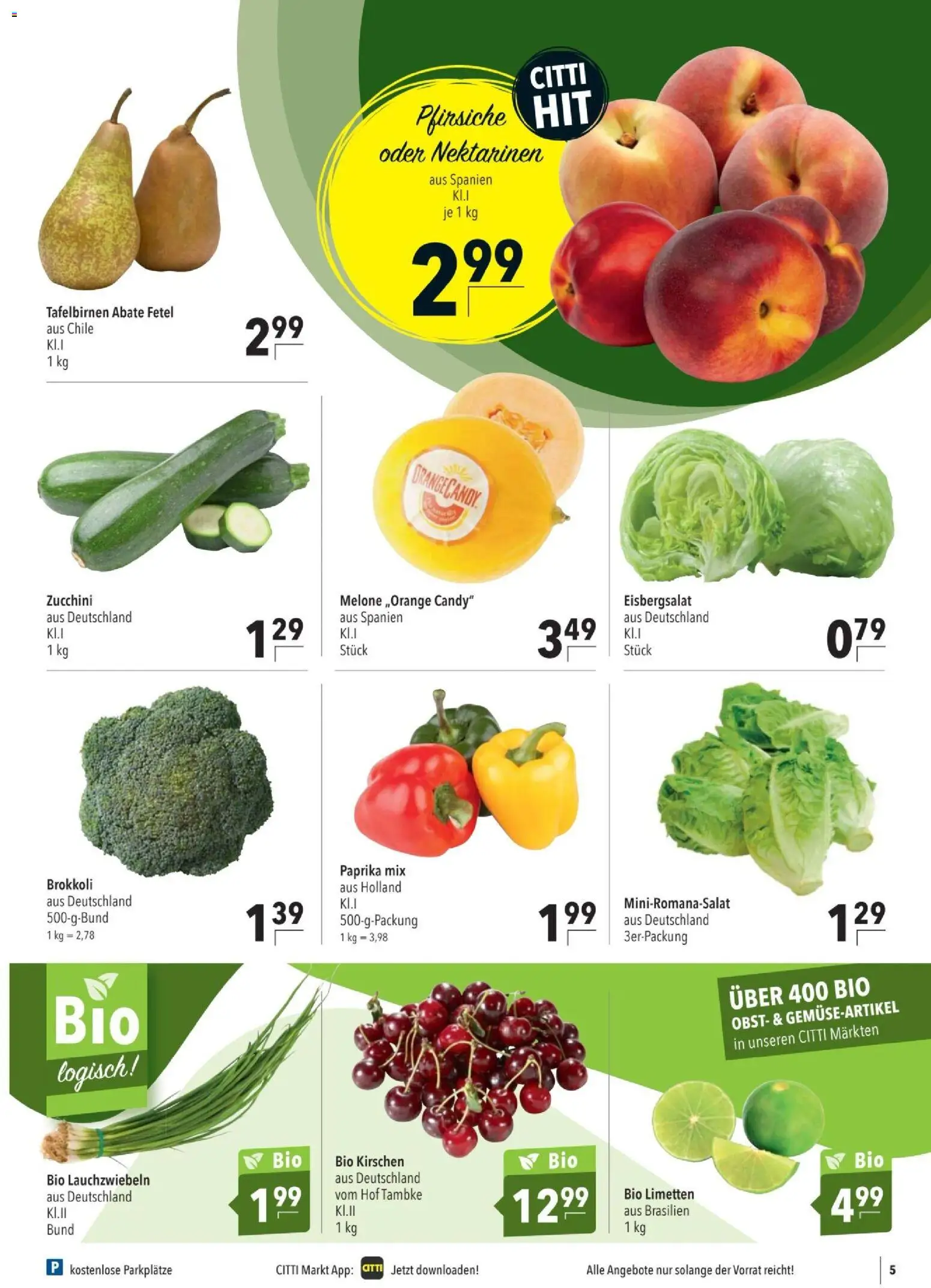 CITTI tilbudsavis – gyldig fra 08/07/2026 | Side: 5 | Produkter: Paprika