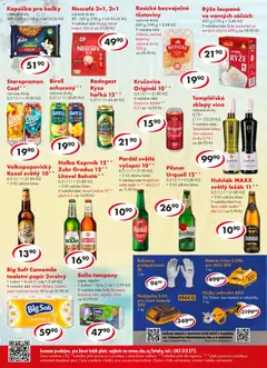 Náhled letáku CBA leták od 08.07.2026 | Strana: 4 | Produkty: Rýže, Grep, Pilsner, Plech