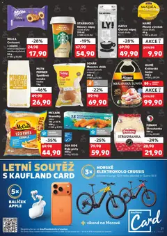 Náhled letáku STARBUCKS Kávový nápoj, STARBUCKS Kávový nápoj různé druhy 220 ml od 08.07.2026 | Strana: 21 | Produkty: Milka, Rybí prsty, Croissant, Strouhanka