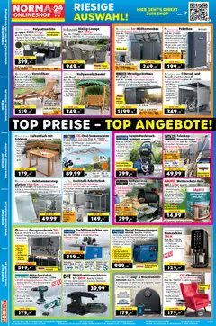 Norma Flugblatt ab 27.07.2026 gültig | Seite: 19 | Produkte: Wasser, Sessel, Schrank, Arbeitstisch