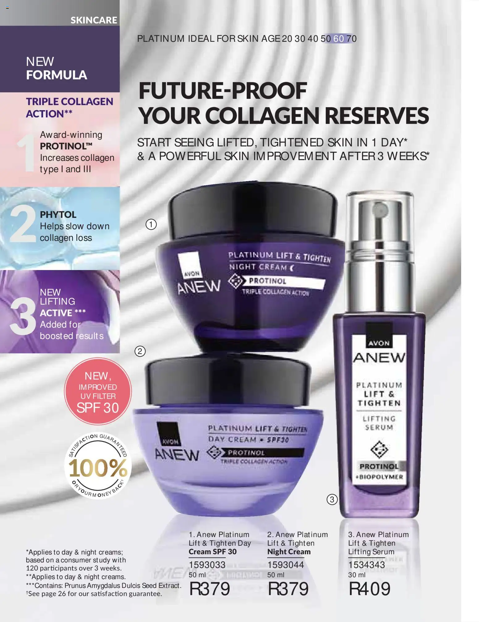 New Avon catalogue – valid from 01/10/2026 | Page: 94 | Products: Serum, Cream, Night cream, Day cream
