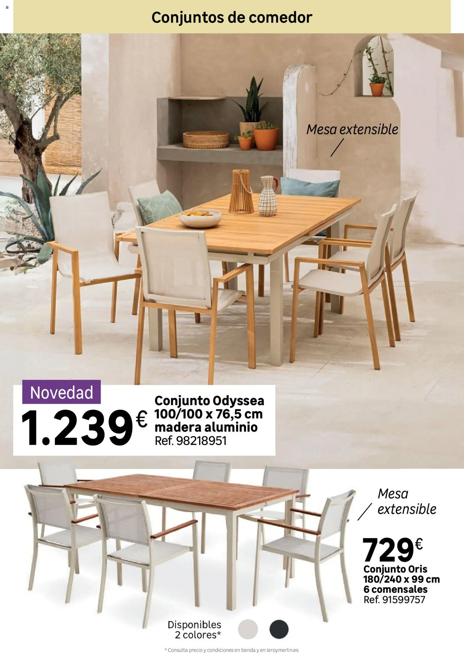 Leroy Merlin catálogo │ válido desde el 24.03.2026 | Página: 14 | Productos: Mesa extensible, Mesa