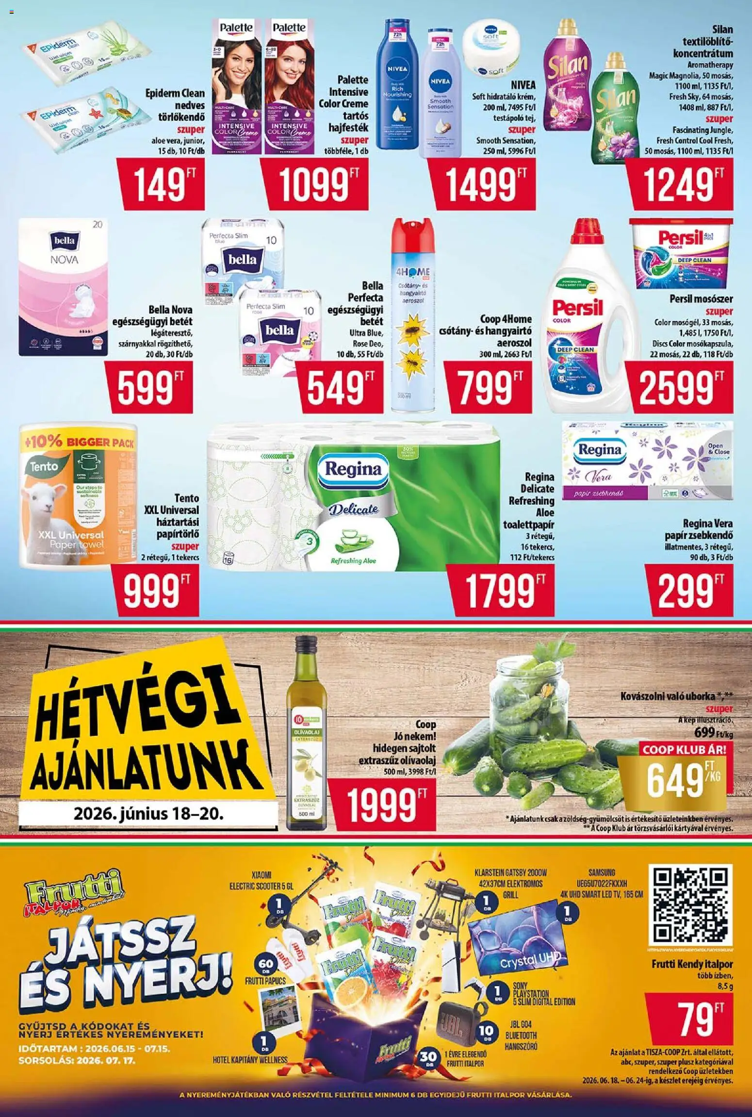 COOP akciós ujság - amely érvényes a következő dátumtól: 18.06.2026 | Oldal: 10