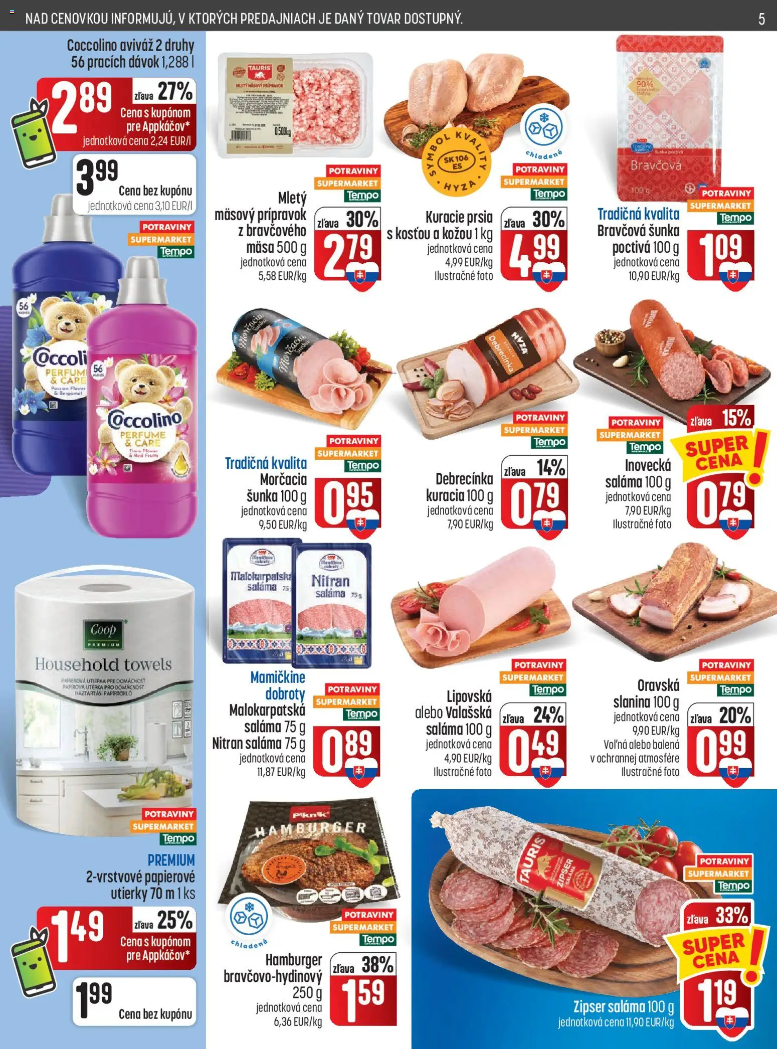 Nové COOP Jednota akcie – leták je platný od 01.10.2026 | Strana: 5
