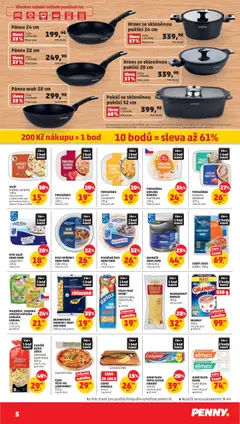 Náhled letáku Vaječné nudle ZÁTKOVÉ, Vaječné nudle zátkové, různé druhy od 14.10.2026 | Strana: 5