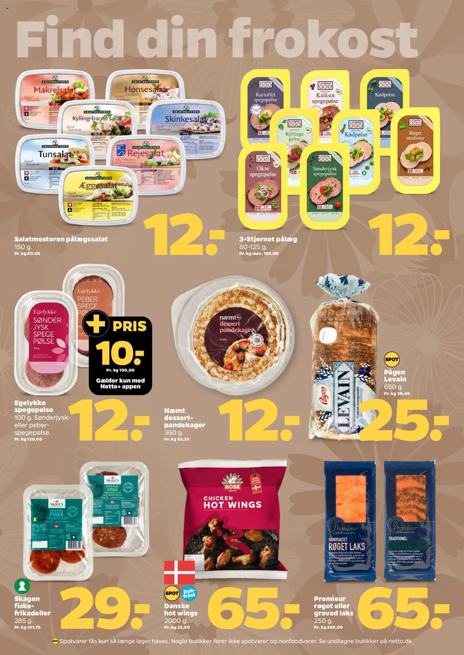 Netto tilbudsavis – gyldig fra 11/07/2026 | Side: 11 | Produkter: Kalkun, Salat, Pålæg, Laks