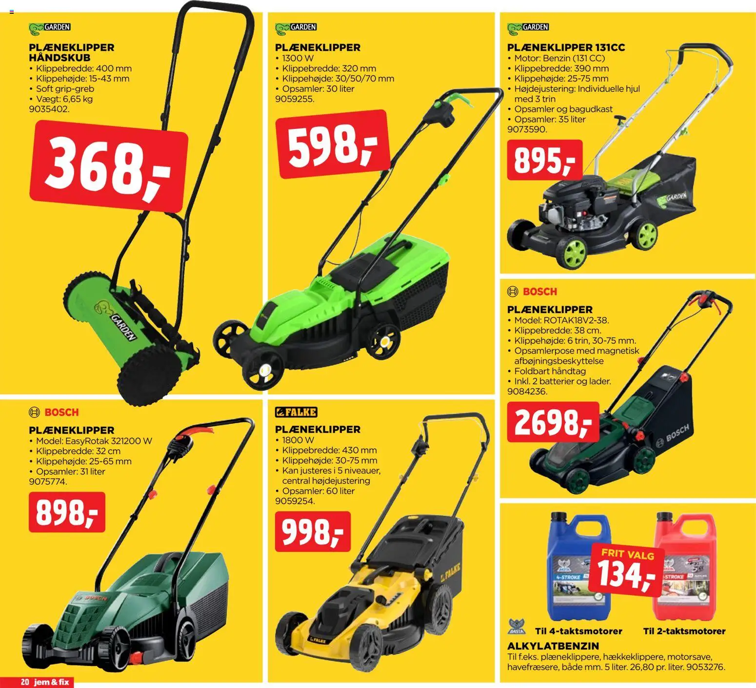 Jem & fix tilbudsavis – gyldig fra 03.05.2026 | Side: 20 | Produkter: Batterier