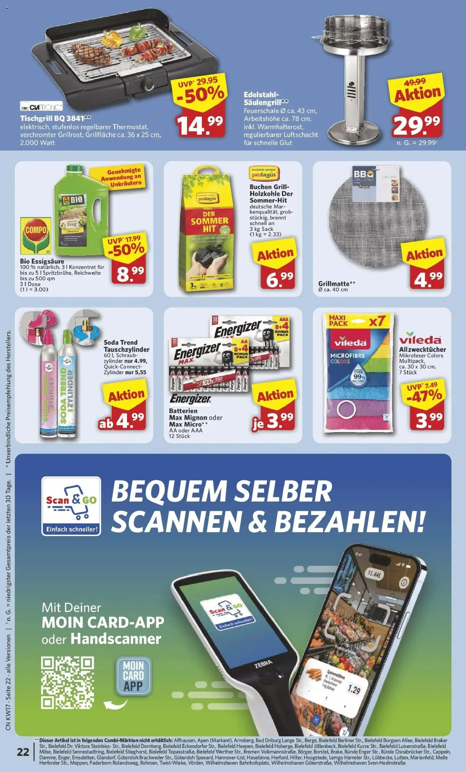 Combi Prospekt Detmold – gültig ab 20.04.2026 | Seite: 24 | Produkte: Berliner, Batterien, Energy, Essig