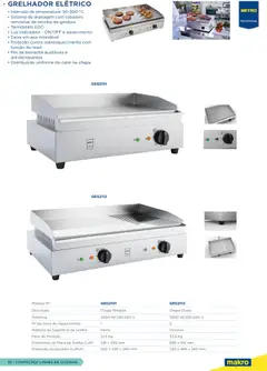Pré-visualização Makro Equipamento Profissional de Cozinha e Catering válido de 09/06/2026 | Página: 35 | Produtos: Ferro, Caixa