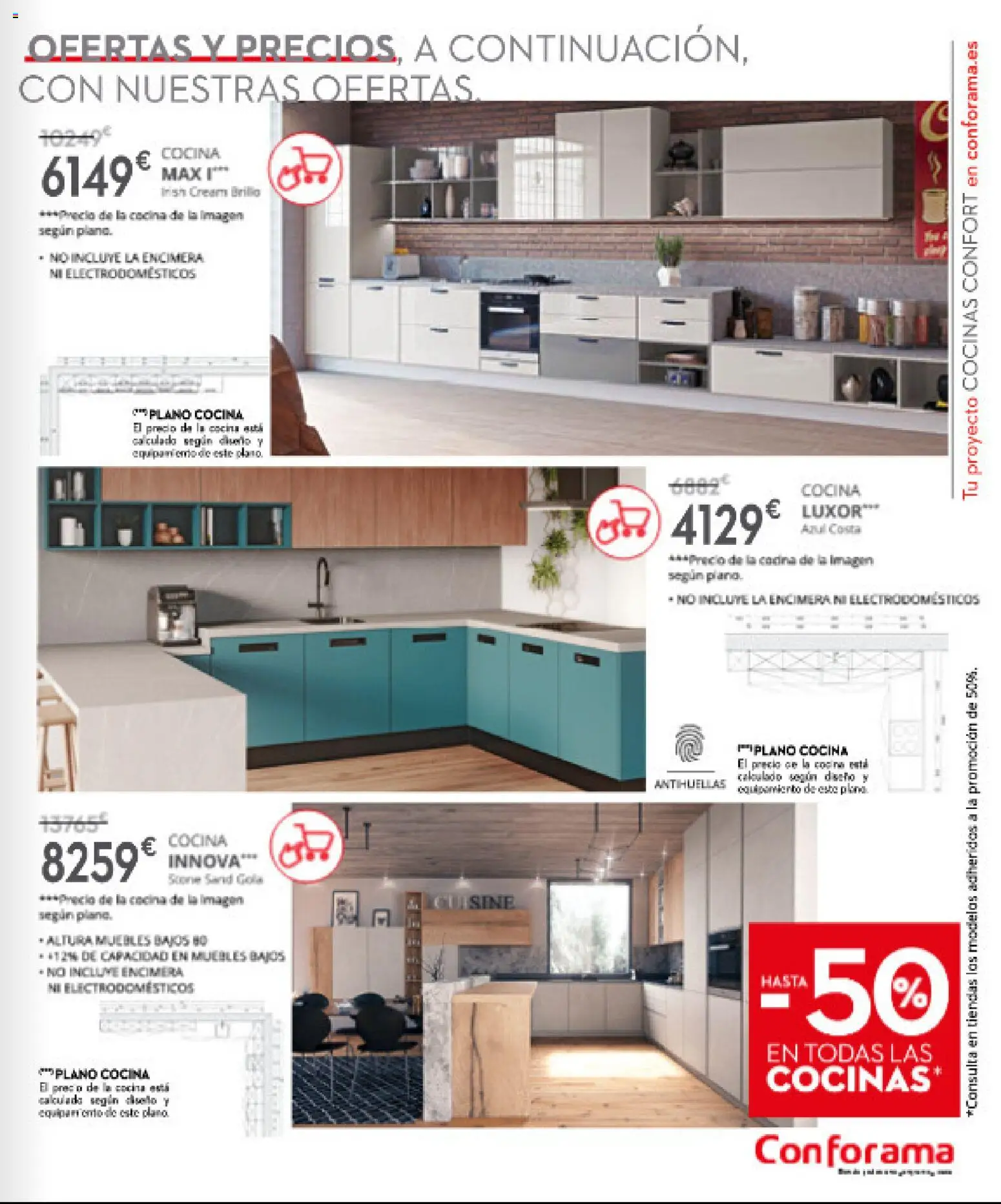 Conforama folleto │ válido desde el 16.04.2026 | Página: 59 | Productos: Pan, Muebles, Cocina