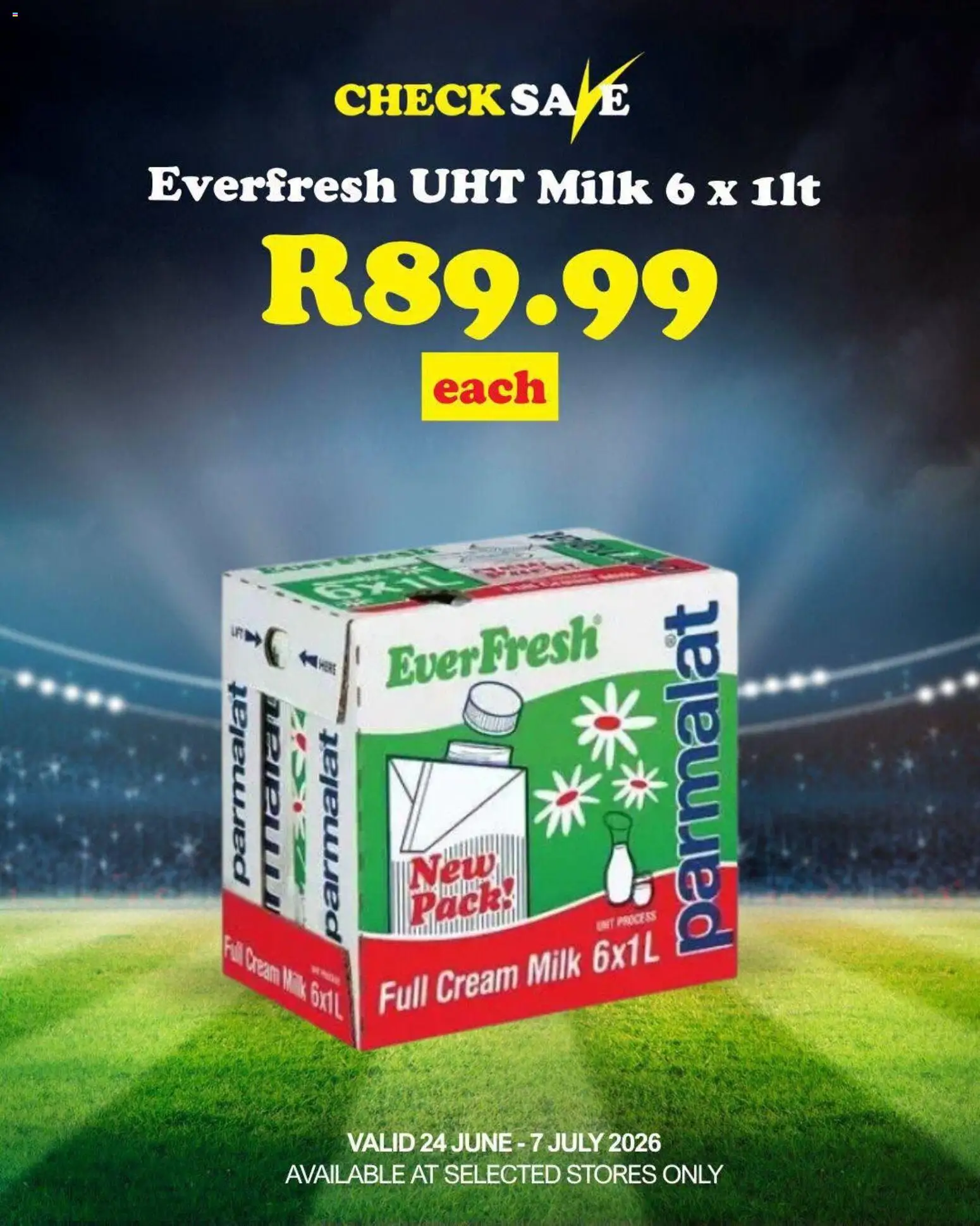 New Check Save catalogue – valid from 24/06/2026 | Page: 4 | Products: Milk, Cream