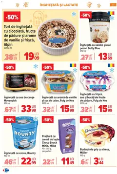 Ofertele Carrefour valabile de la 06.05.2026 | Pagină: 20 | Produse: Tort, Nuci, Înghețată, Fructe