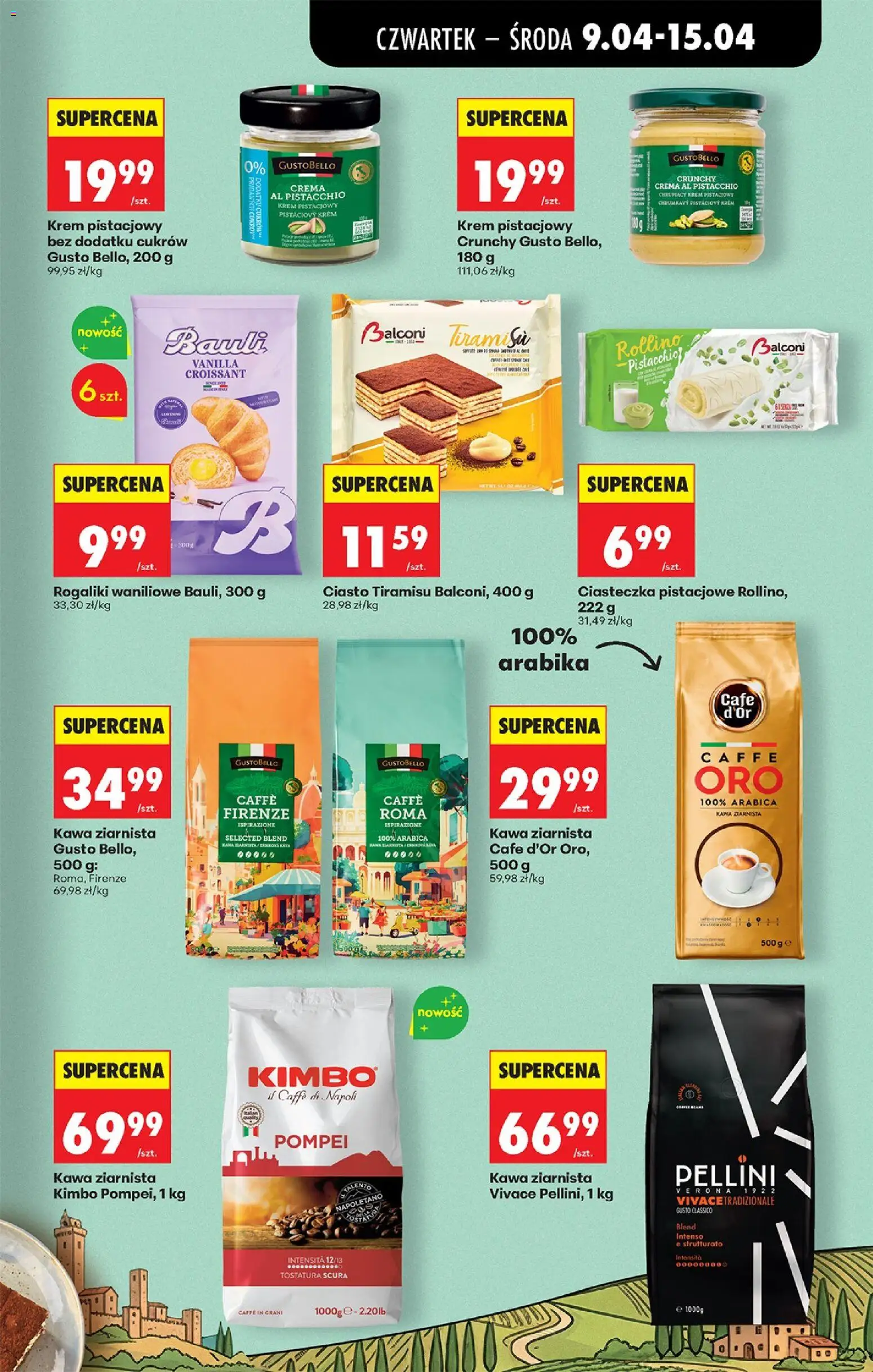 Biedronka gazetka od czwartku od 09.04.2026 | Strona: 55 | Produkty: Ciasto, Tiramisu, Krem, Ciasteczka