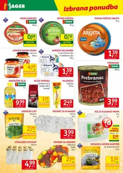 Jager katalog akcije – veljaven od 08.07.2026 | Stran: 9 | Izdelki: Tuna, Lovor, Kis, Zelenjava