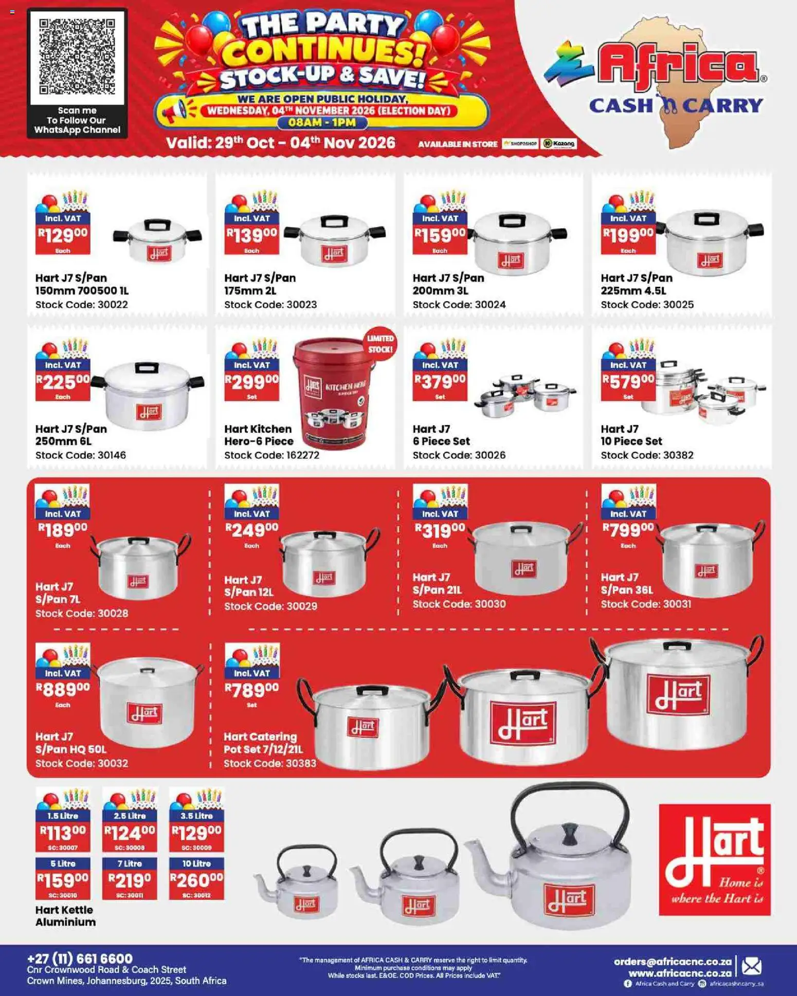 New Africa Cash & Carry catalogue – valid from 29/10/2026 | Page: 43