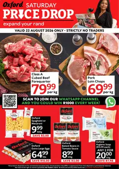 Oxford Freshmarket specials catalogue – valid from 22/08/2026