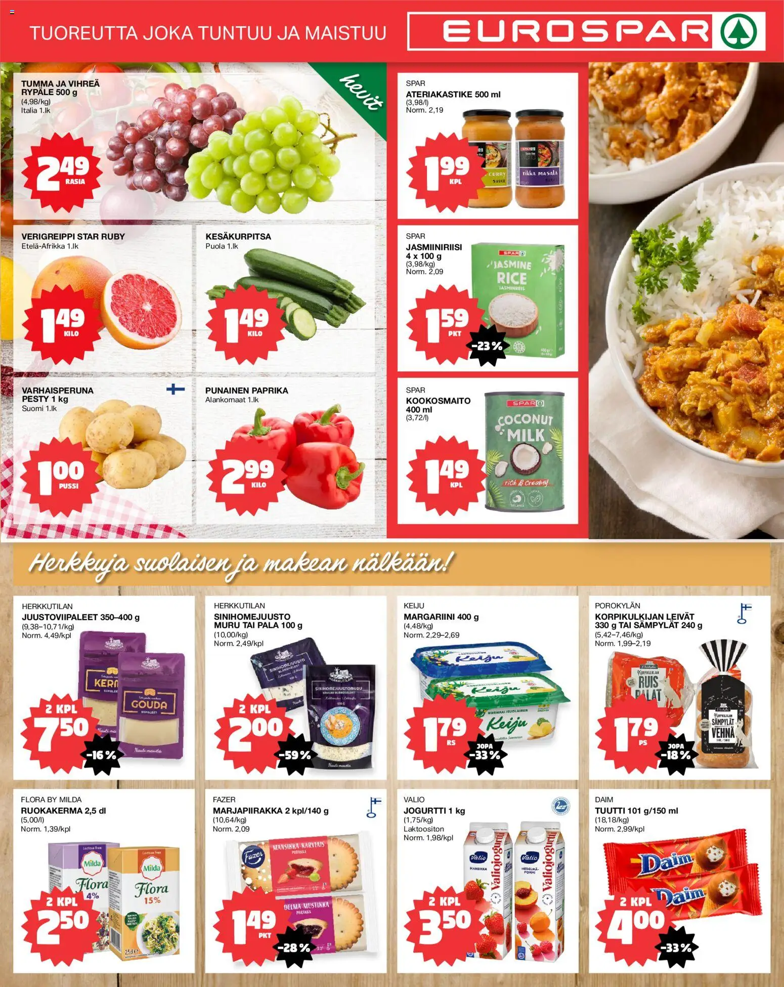 Tokmanni - EUROSPAR – voimassa 23/07/2026 alkaen | Sivu: 3