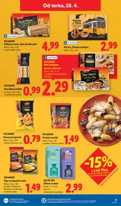 Lidl katalog akcije – veljaven od 23.04.2026 | Stran: 67 | Izdelki: Arašidi, Torta, Disava, Cips