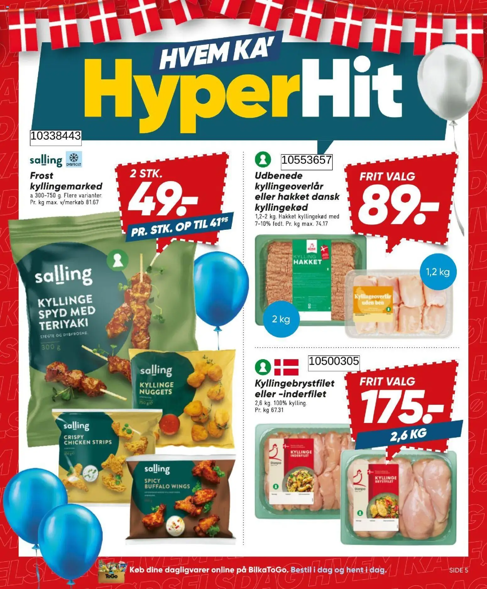 Bilka tilbudsavis – gyldig fra 07/08/2026 | Side: 6 | Produkter: Kyllingekød, Nuggets