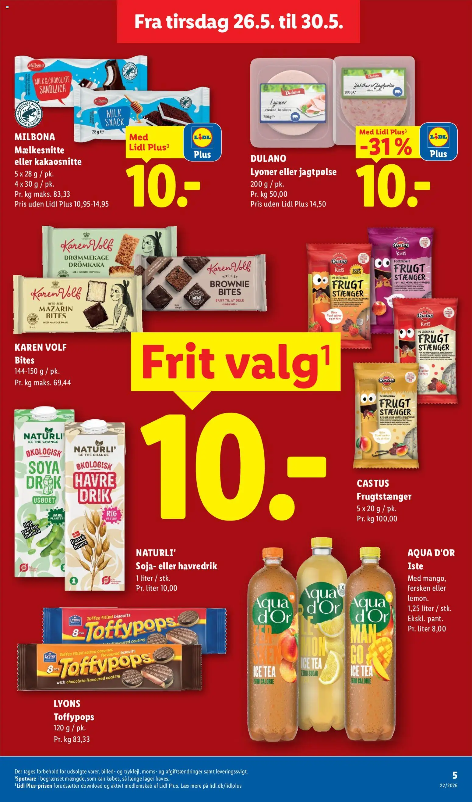 Lidl tilbudsavis – gyldig fra 28.05.2026 | Side: 17 | Produkter: Havredrik, Iste, Sukker, Søm