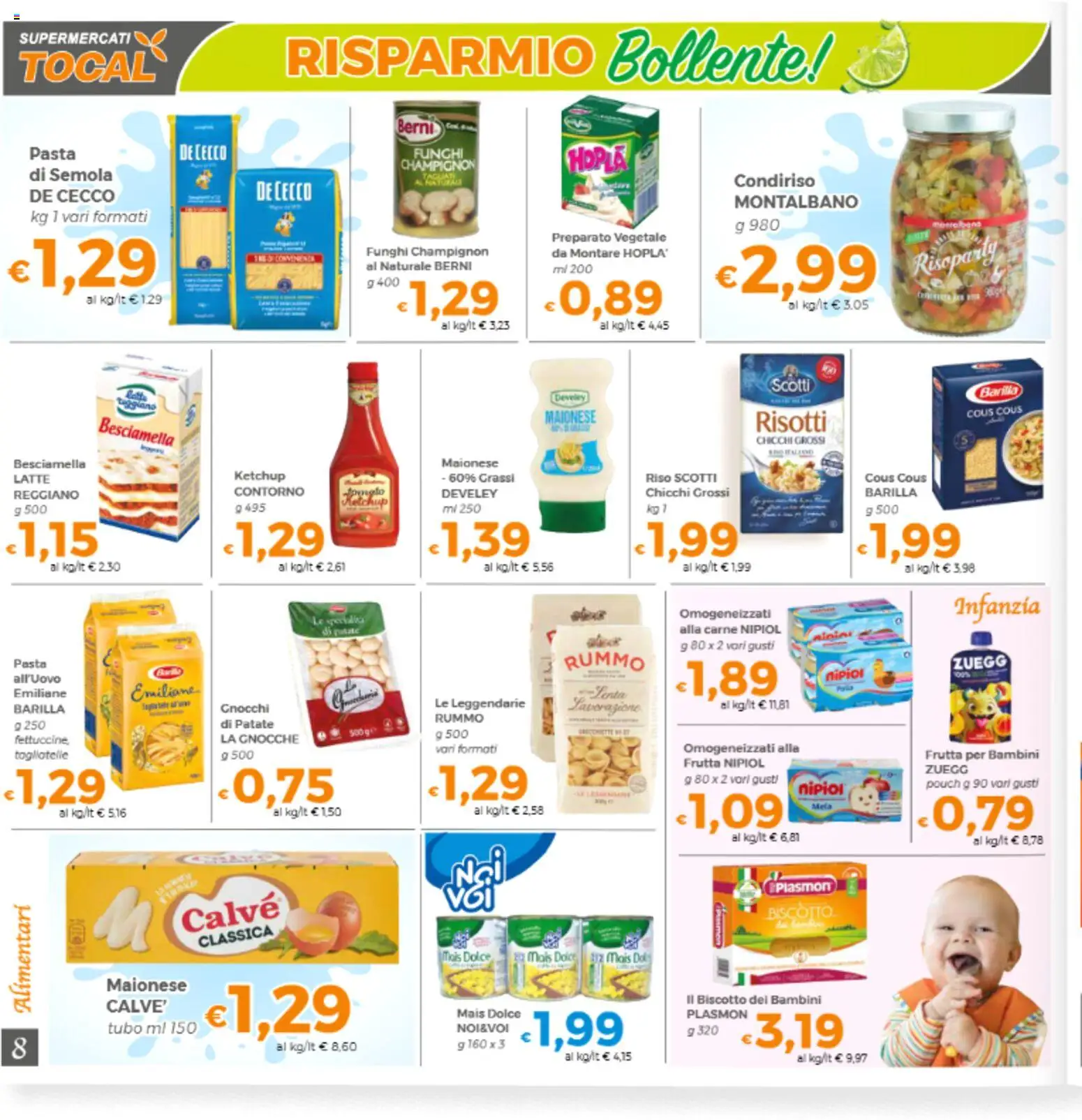 Volantino Tocal del 31/07/2026 | Pagina: 8