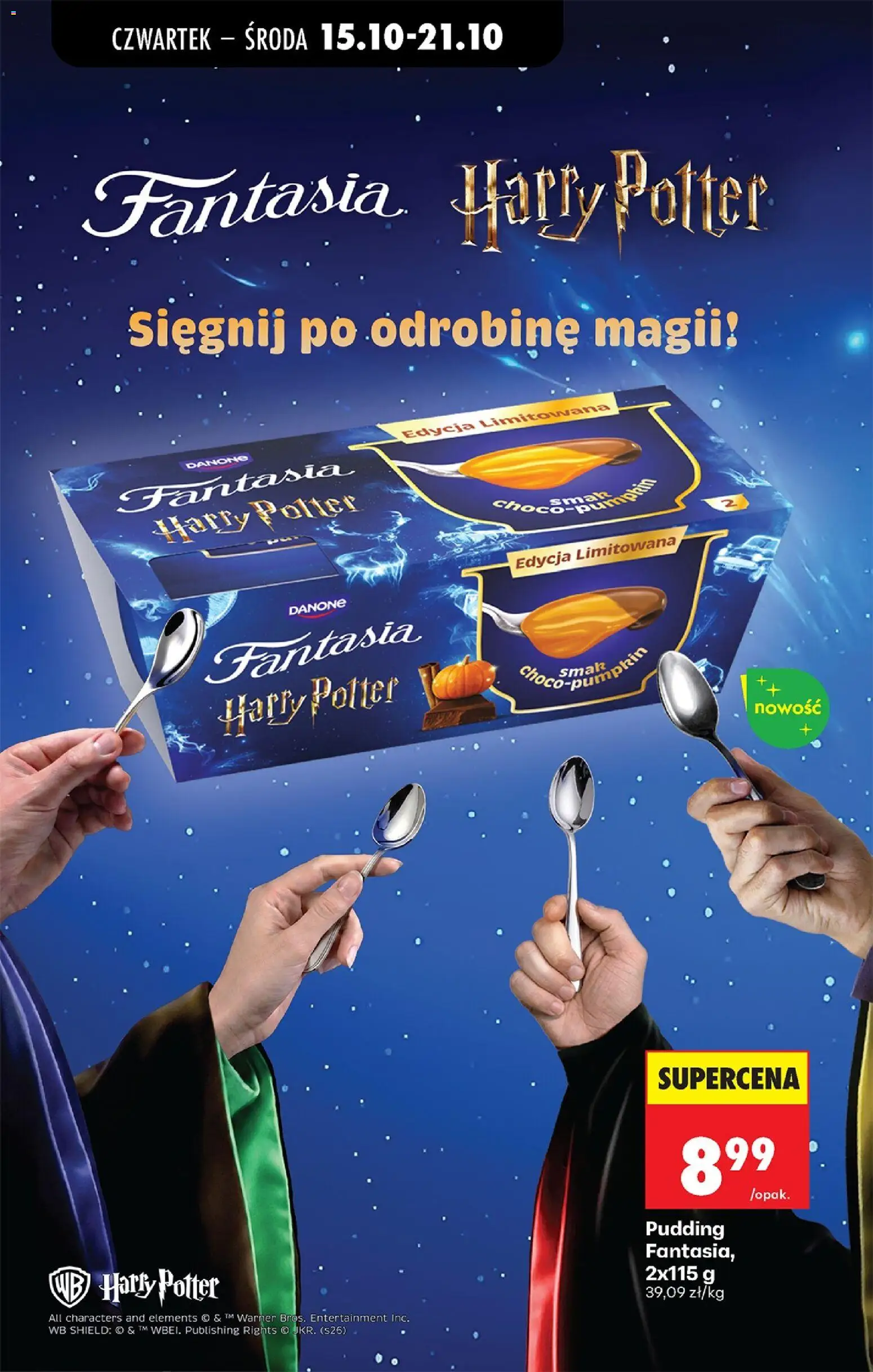 Biedronka Polsko leták - Codziennie niskie ceny od 15.10.2026 | Strana: 87 | Produkty: Harry Potter
