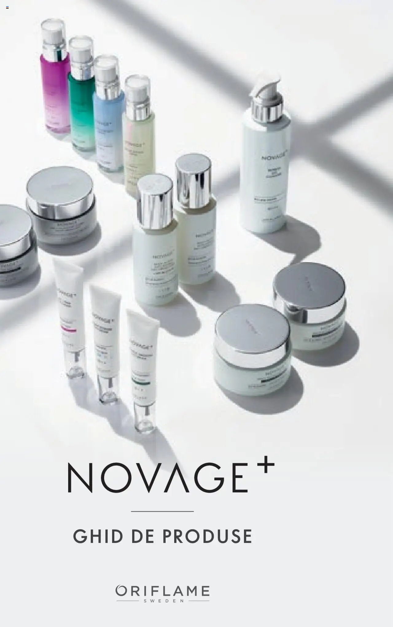 Oriflame catalog - Ghidul NOVAGE+ catalogue cover