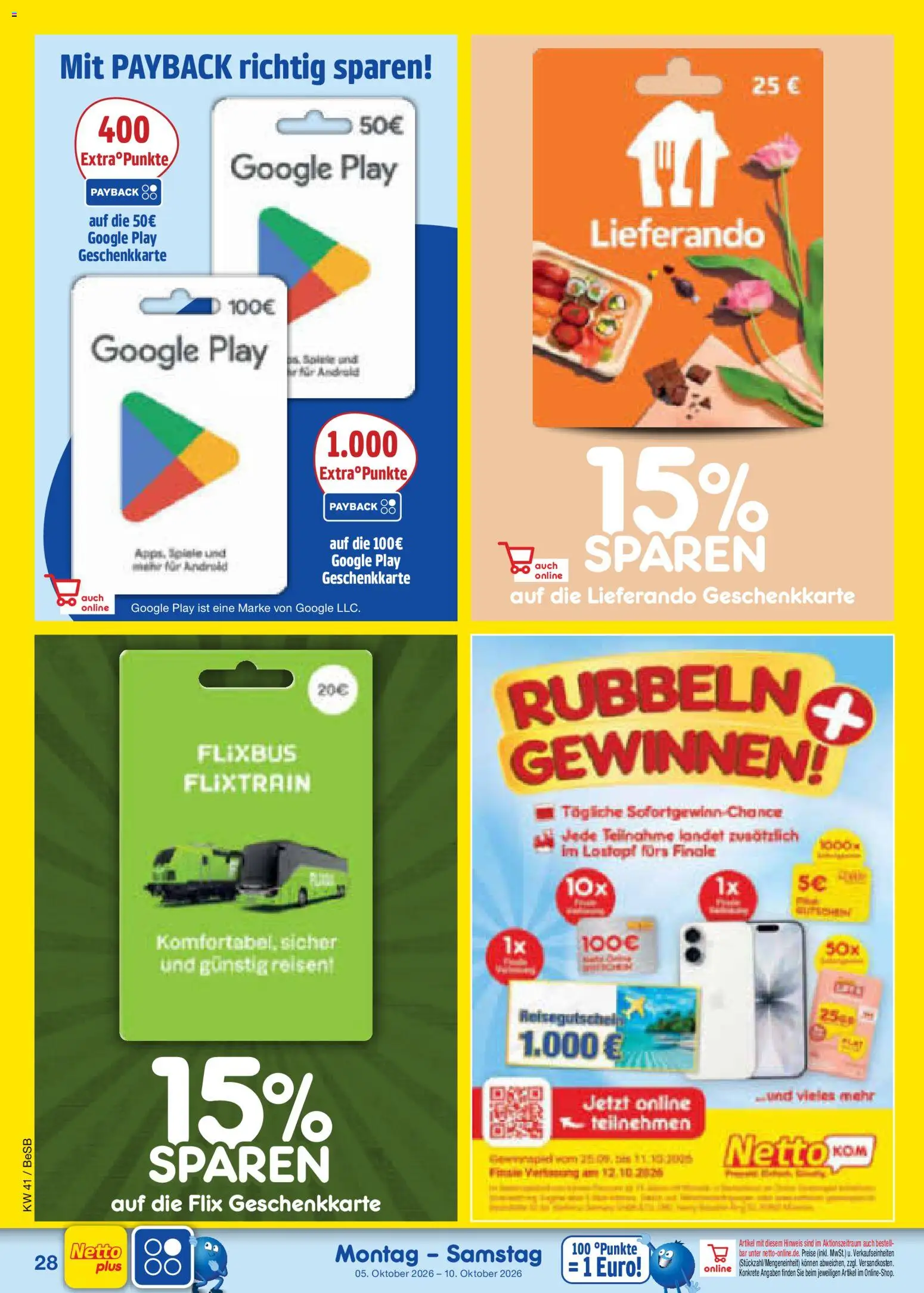 Netto Marken-Discount Prospekt – gültig ab 05.10.2026 | Seite: 34