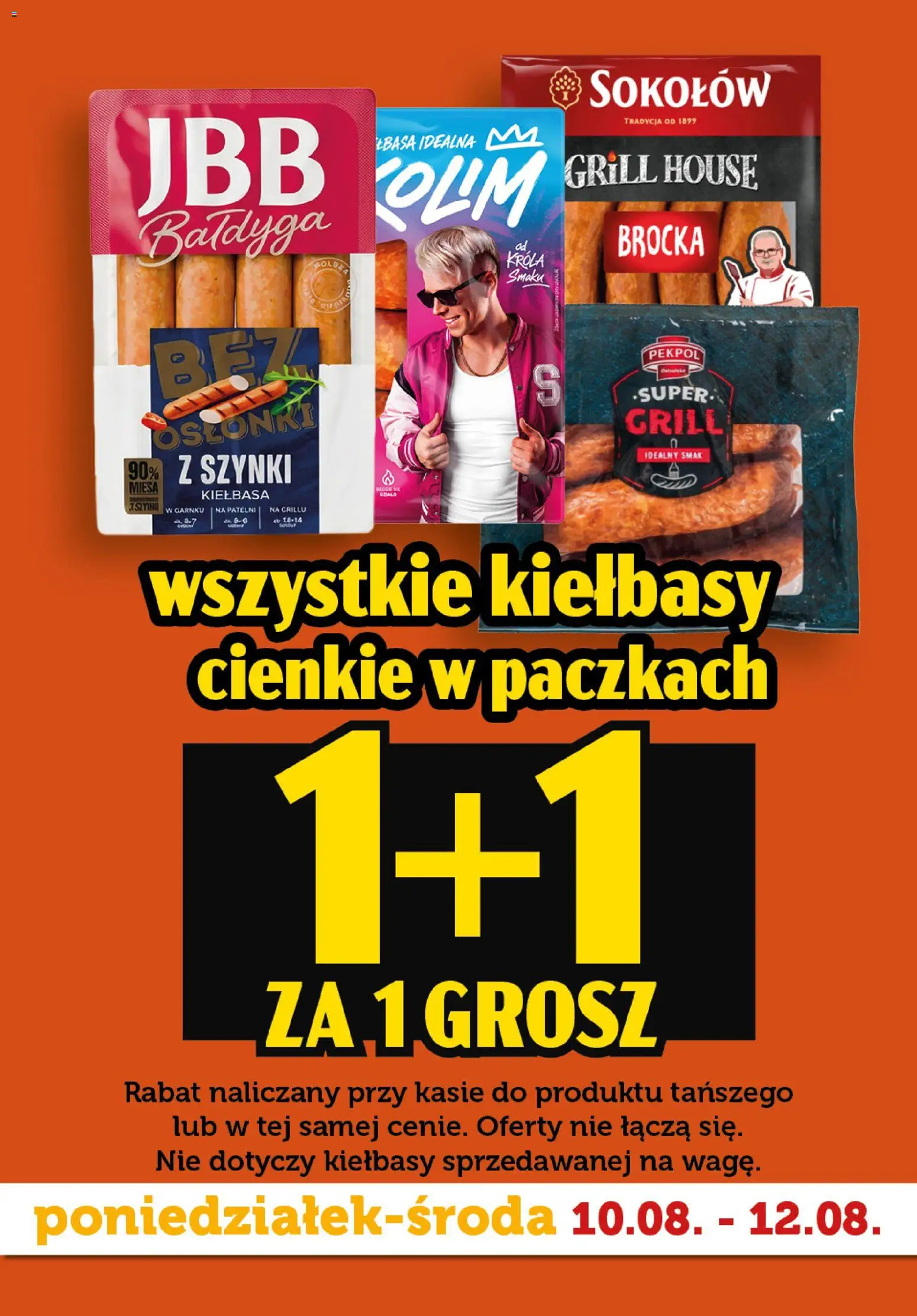 Topaz gazetka - Superstart tygodnia od 10.08.2026 | Strona: 2 | Produkty: Kiełbasa, Grill