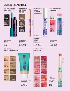 Preview of AVON - Offers valid from 01/06/2026 | Page: 70 | Products: Mascara, Cappuccino, Papier carton, Coconut