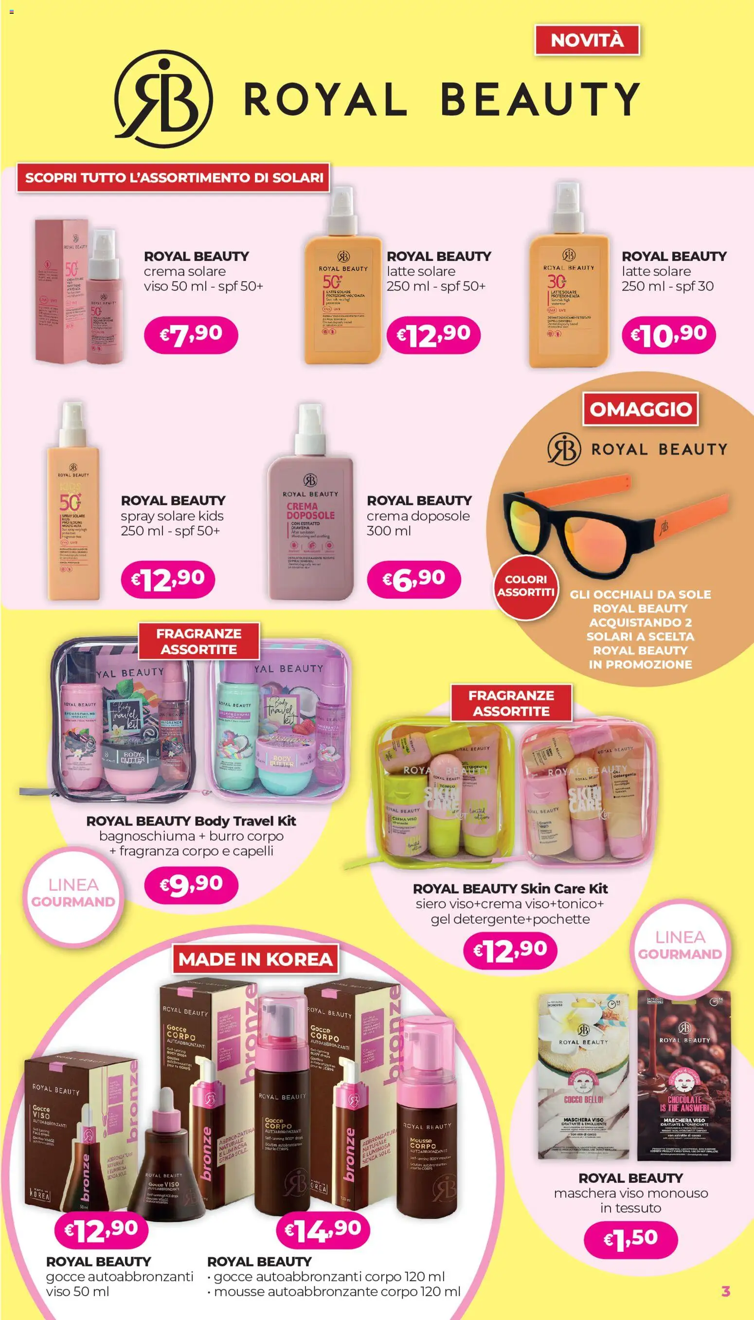 Volantino Acqua e Sapone del 02/07/2026 | Pagina: 3 | Prodotti: Maschera, Bagnoschiuma, Crema viso, Burro