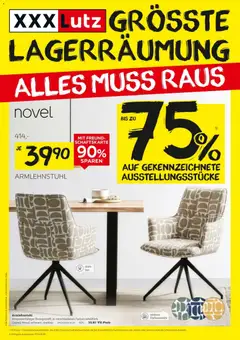 XXXLutz Größte Lagerräumung ab 13.06.2026 gültig