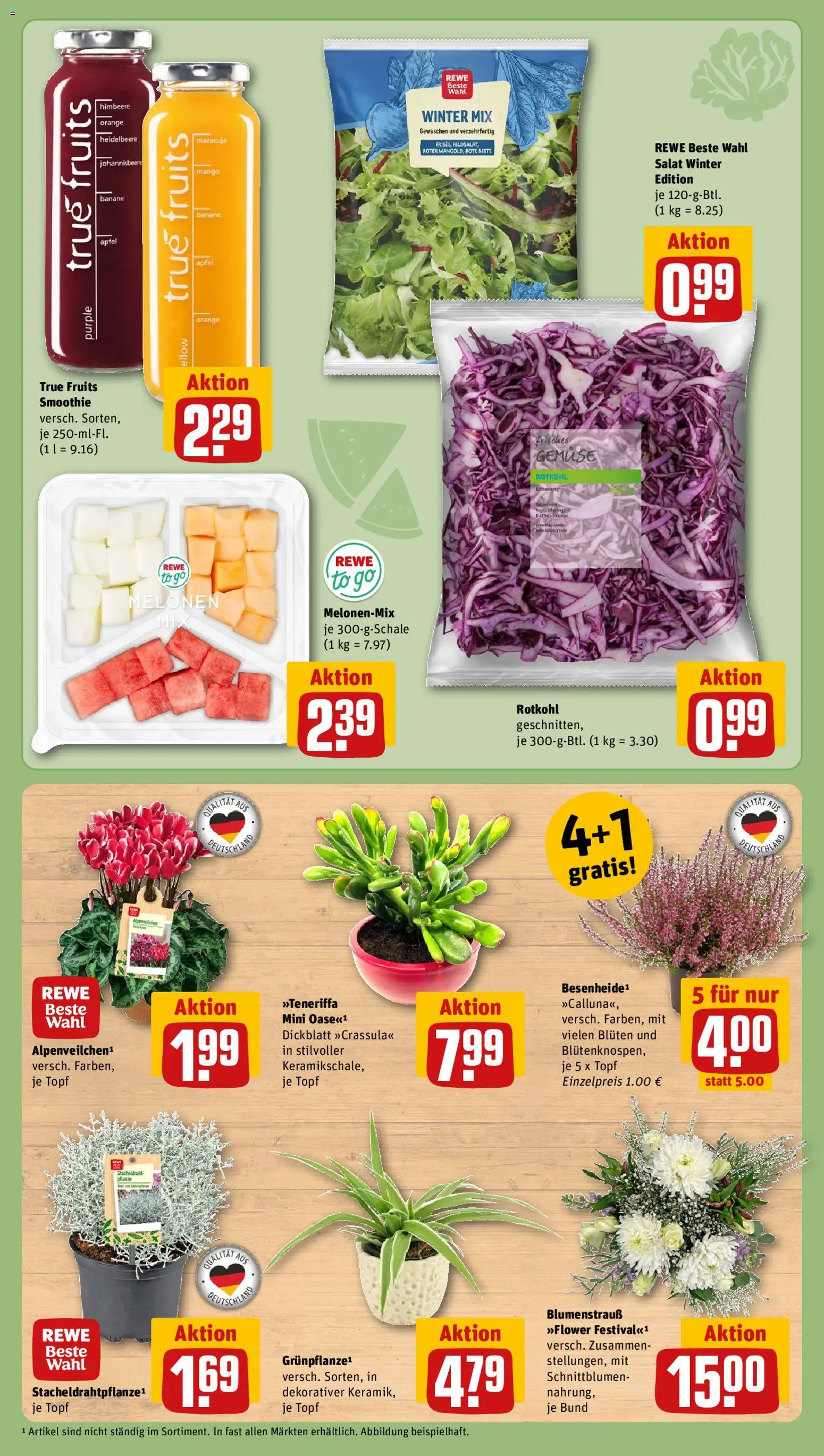 Rewe ihr Kaufpark Prospekt – gültig ab 05.10.2026 | Seite: 9 | Produkte: Rotkohl, Gemüse, Mango, Himbeere
