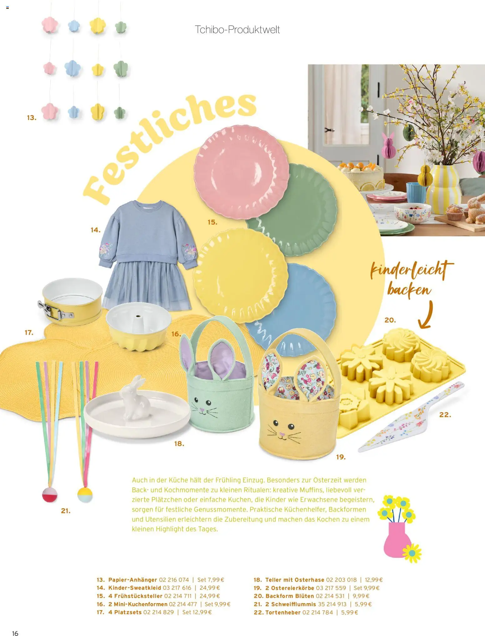 Tchibo Magazin Momente – gültig ab 23.03.2026 | Seite: 16 | Produkte: Küche