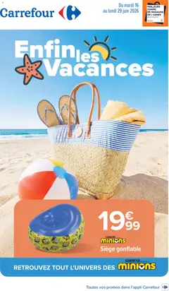 Carrefour - Prévisualisation de Carrefour Enfin les vacances valide à partir de 16.06.2026
