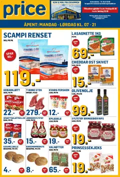 Forhåndsvisning av Price Lagerbutikk kundeavis gyldig fra 09/10/2026