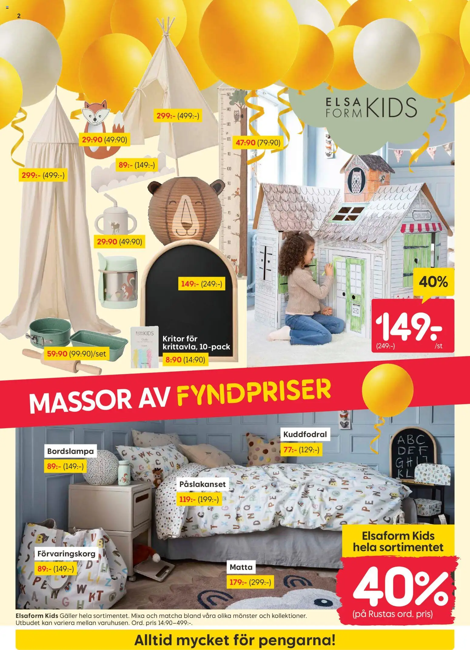 Rusta reklamblad aktuell från 19/10/2026 | Sida: 2