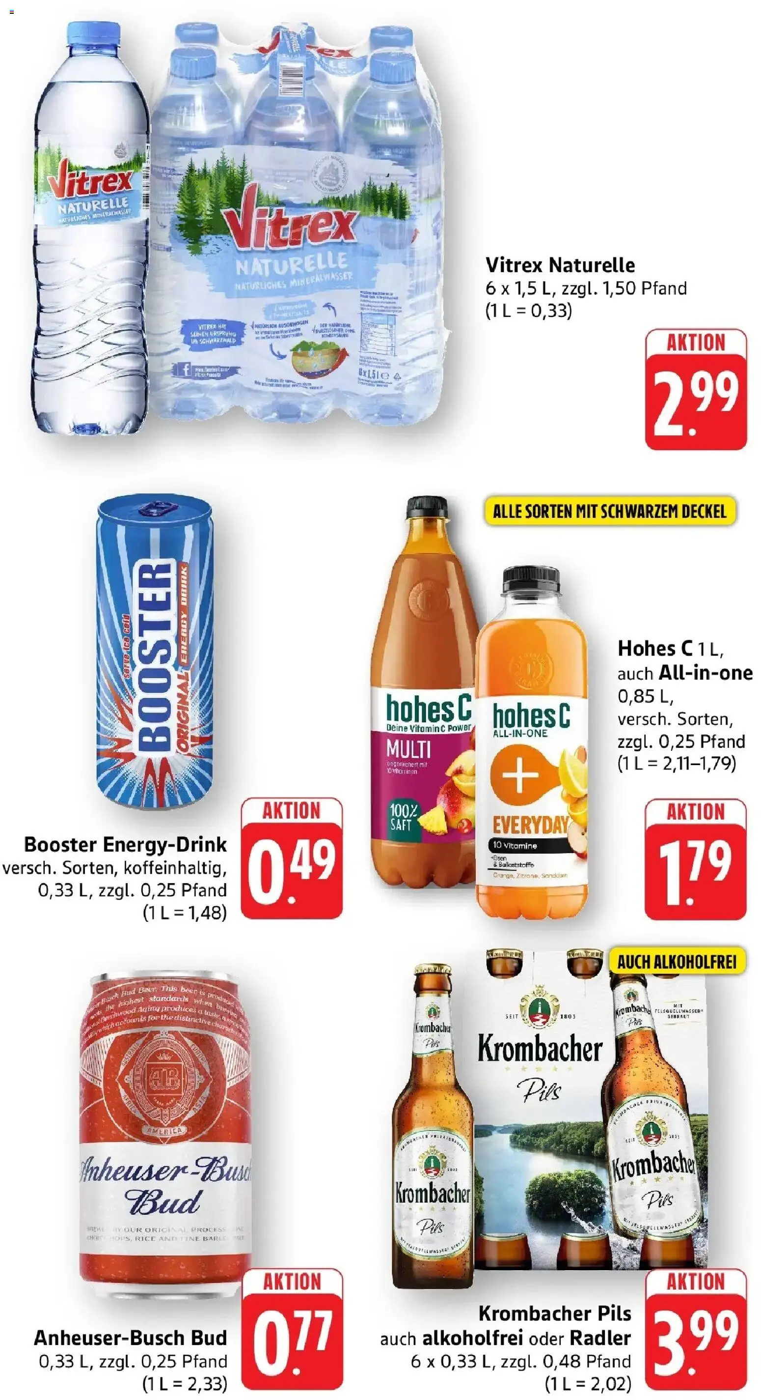 nah & gut Prospekt Neuhofen – gültig ab 26.10.2026 | Seite: 8 | Produkte: Energy, Pils, Mineralwasser, Radler