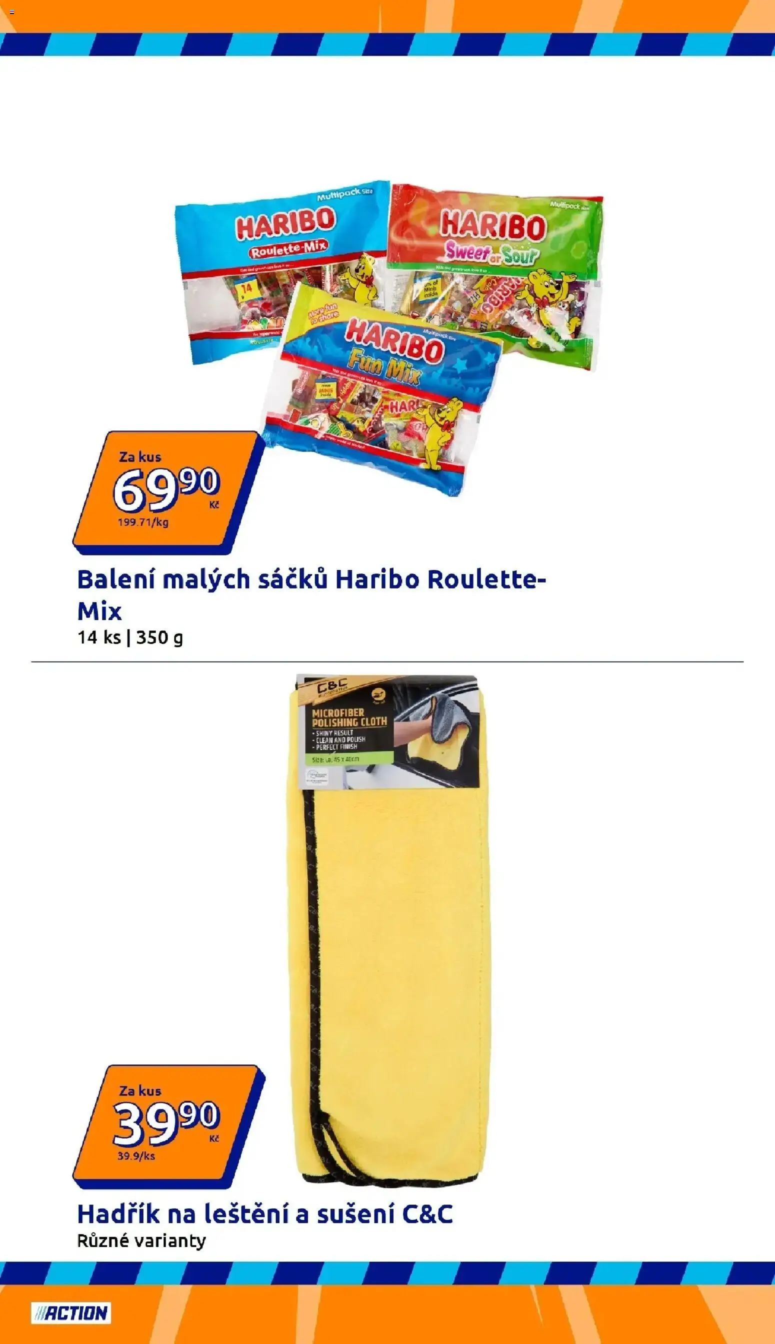 Action aktuální leták od 02.09.2026 | Strana: 23 | Produkty: Finish, Haribo