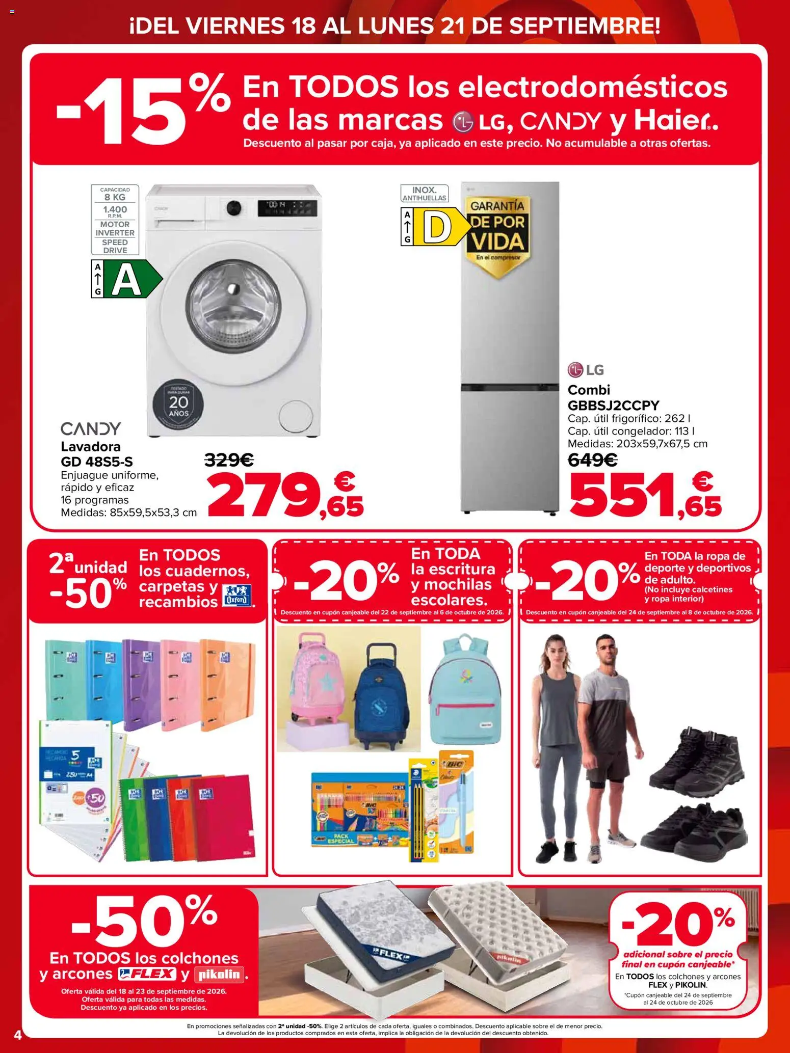 Carrefour Precio Imbatible │ válido desde el 18/09/2026 | Página: 4