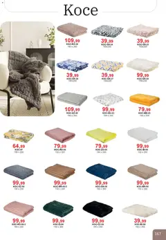 Pogląd oferty "Bodzio Katalog" - ważna od 01.04.2026 | Strona: 167 | Produkty: Koce