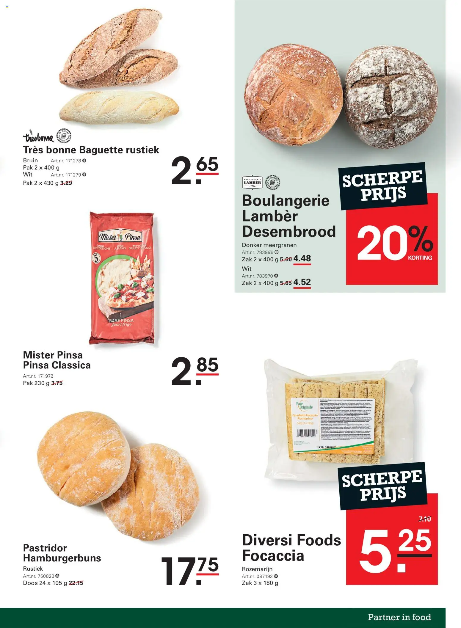 {H1} | Pagina: 11 | Producten: Baguette, Zak
