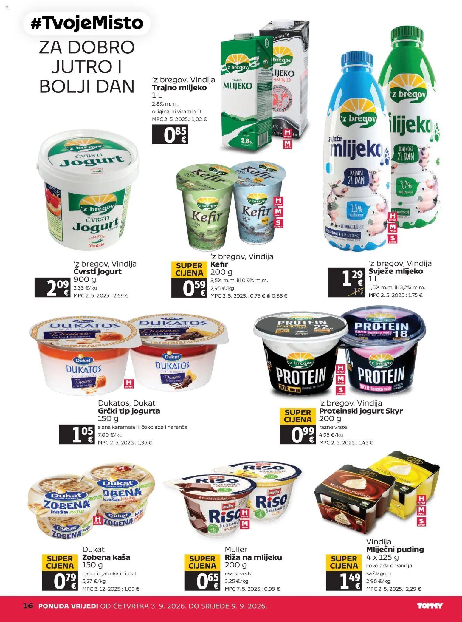 Tommy katalog | vrijedi od 03.09.2026 | Stranica: 16