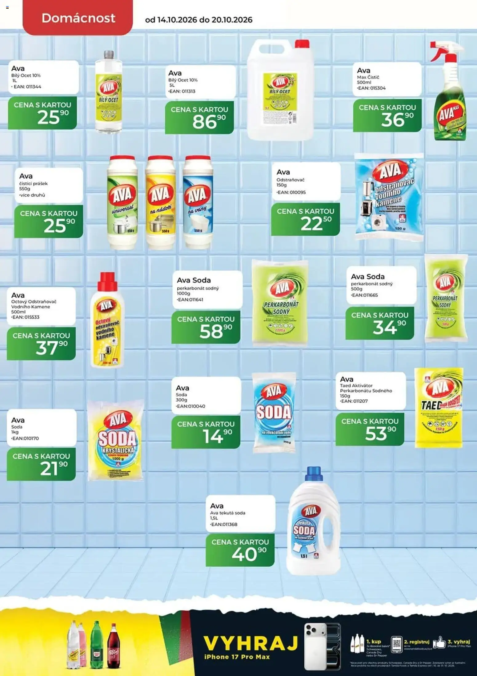 Tamda Foods leták od 14.10.2026 | Strana: 54 | Produkty: Nádobí, Ocet, Iphone, Bílý ocet