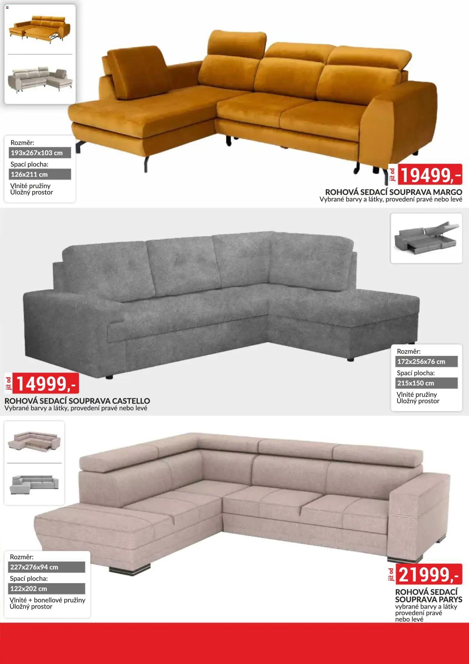 BAUMAX leták - Vaše bydlení, vaše pravidla od 01.07.2026 | Strana: 19 | Produkty: Sedací souprava, Barvy