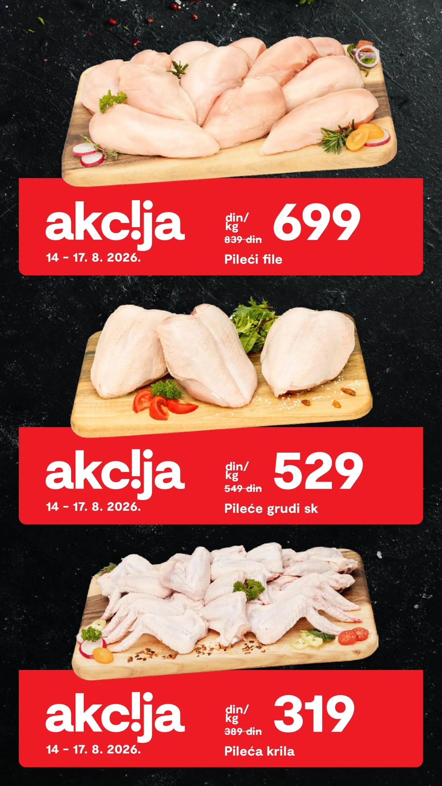 Matijevic katalog - važi od 14.08.2026 | Strana: 6 | Proizvode: Pileće grudi, Pileći file