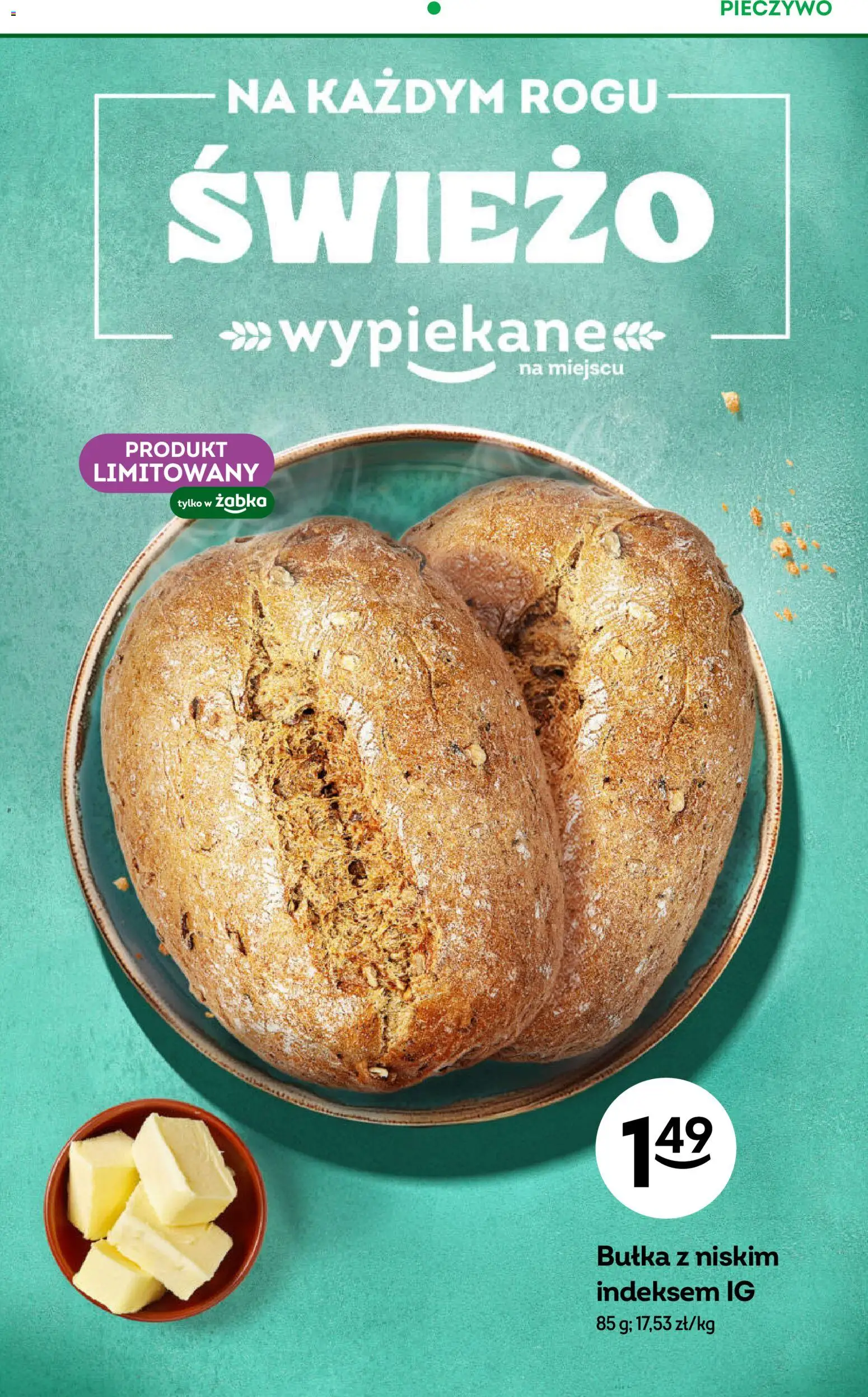 Żabka gazetka - Codzienne produkty od 15.07.2026 | Strona: 6 | Produkty: Pieczywo, Bułka