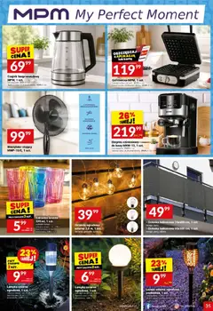 Pogląd oferty "Twój Market gazetka" - ważna od 24.06.2026 | Strona: 35 | Produkty: Czajnik, Wentylator, Gofrownica, Lampa