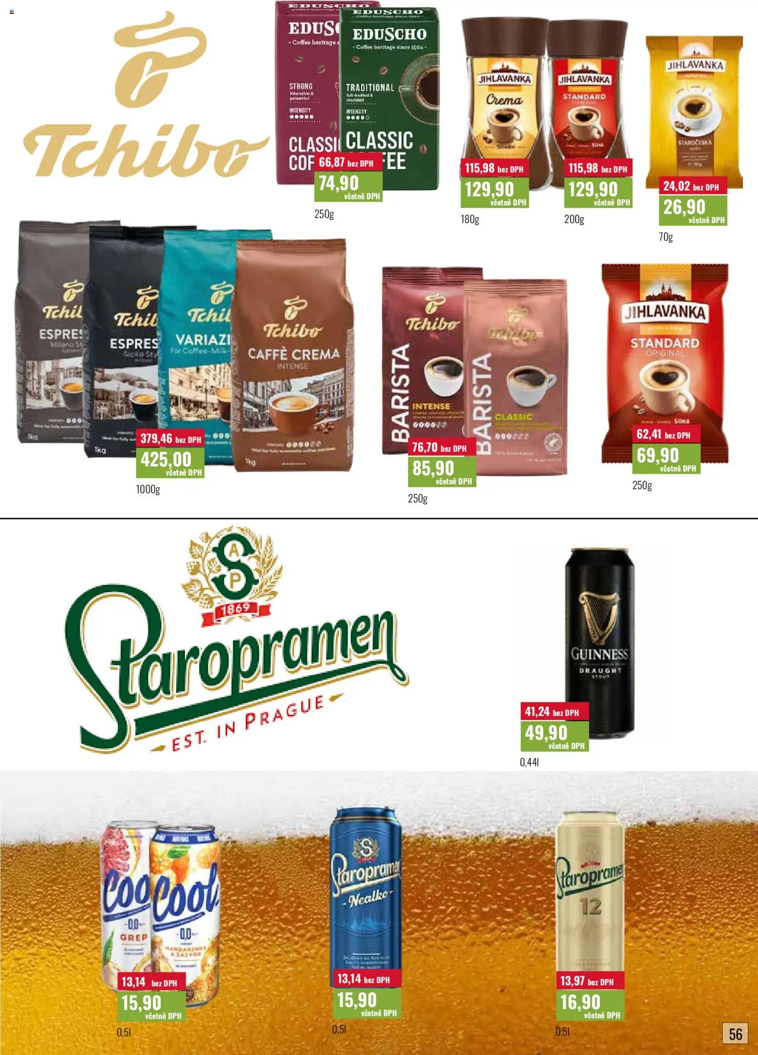 Ratio leták od 01.07.2026 | Strana: 57 | Produkty: Grep, Jihlavanka, Crema, Guinness